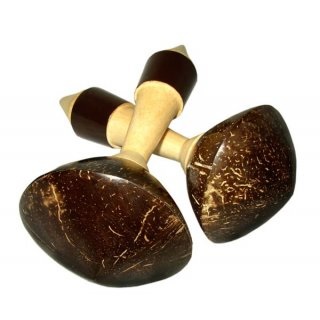 Maracas Coconut Pair 15cm