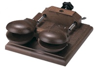 Professional Castanets, maple plate with non-slip pad on the buttom