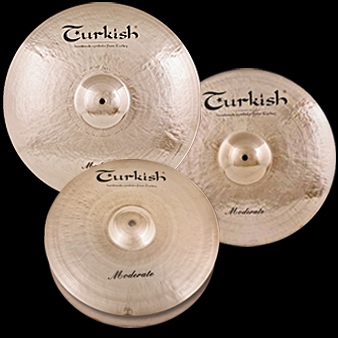 Pre Packed Professional Cymbal Set Moderate Set 4