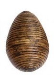 Eggshaker Rattan 6 cm
