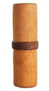 Shaker mademahogany wood, Ø 3,5cm, 11,5cm