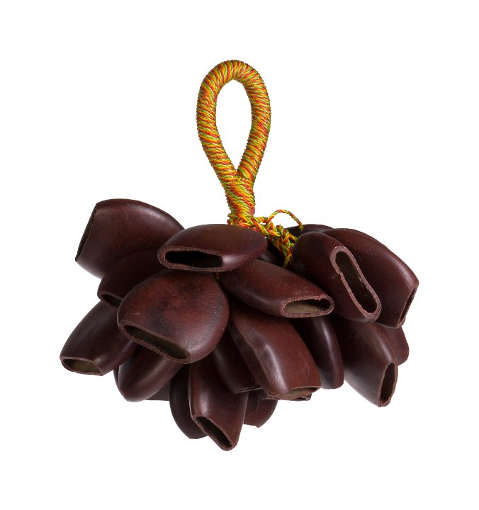 Afroton Rattle Juju Beans, Rope Handle
