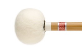 Timpani Mallets Bamboo 1 Soft Red Pair (2 mallets)