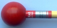 Xylophone Mallets Standard A Xa1 Soft-Medium Ref Red Pair (2 mallets)