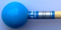 Baqueta Xilofone Standard A Xa2 Medium Ref Azul Par=2 Unid