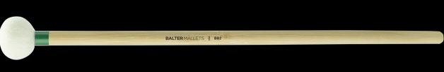 BB2 Balter Bamboo Timpani Mallets Staccato Md-Hard Green
