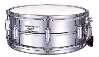 Cadeson Snare Drum 14 x 6,5 Chrome-plated Brown