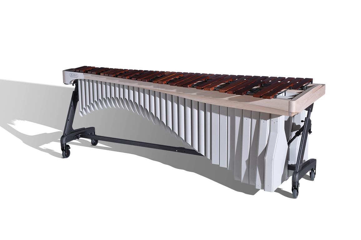 MAHA50-34 Marimba Alpha Series 5 Oit. Pau Rosa Apex Frame