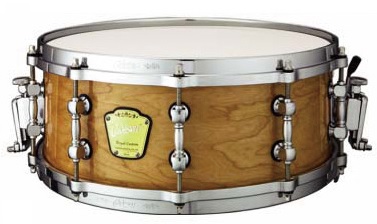 Cadeson Snare Drum 14 x 5,5 Outer 2 ply Cherry, inner 4 ply Birch + 2 ply Maple